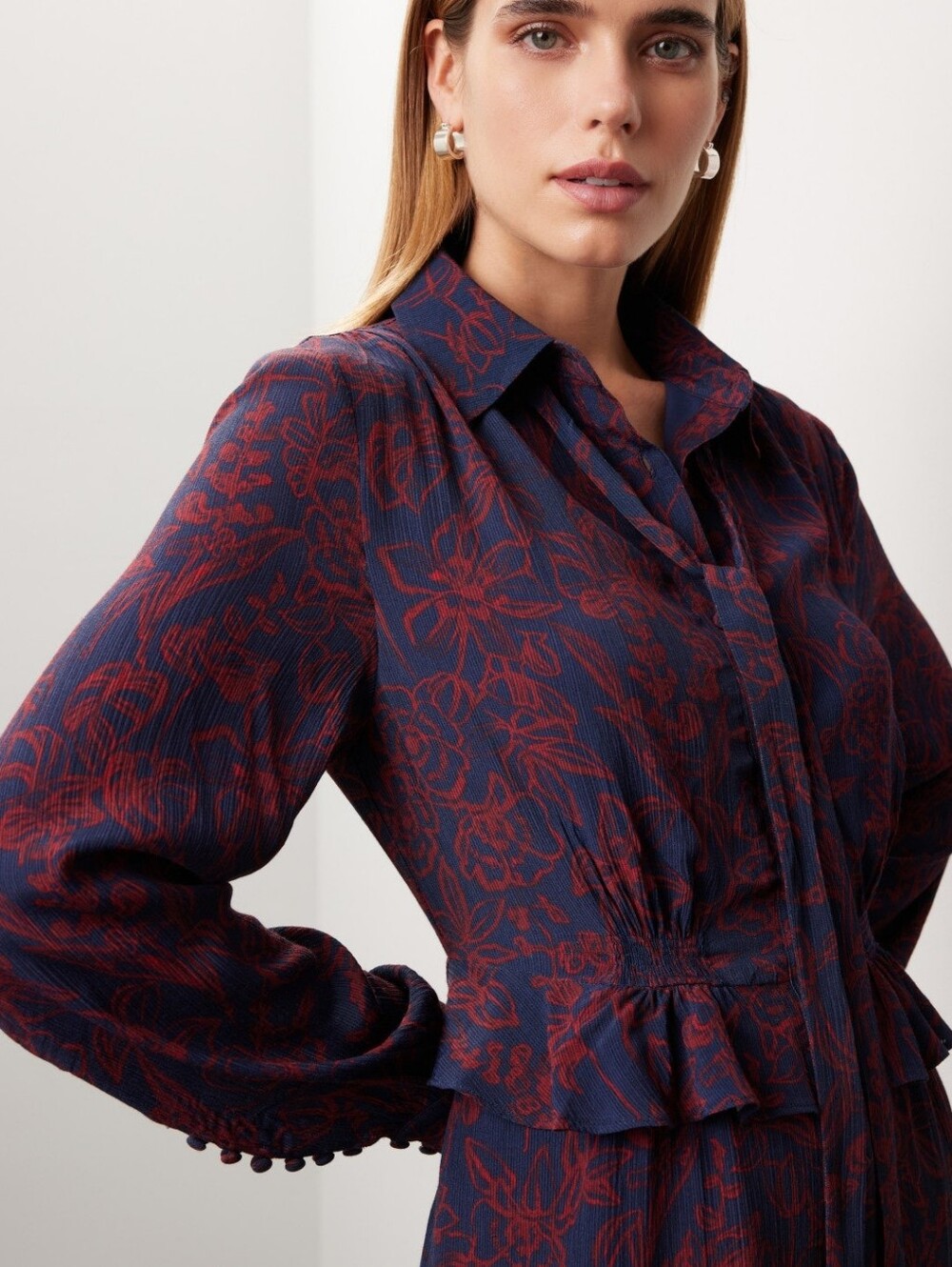 JASON WU | $410 Floral Shirt Dress